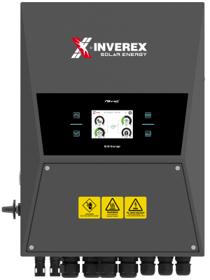 INVEREX NitroX 6.6kW Single-Phase Solar Inverter