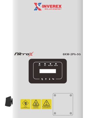 Inverex NitroX 6kW Three-Phase On-Grid Solar Inverter (5G Series)